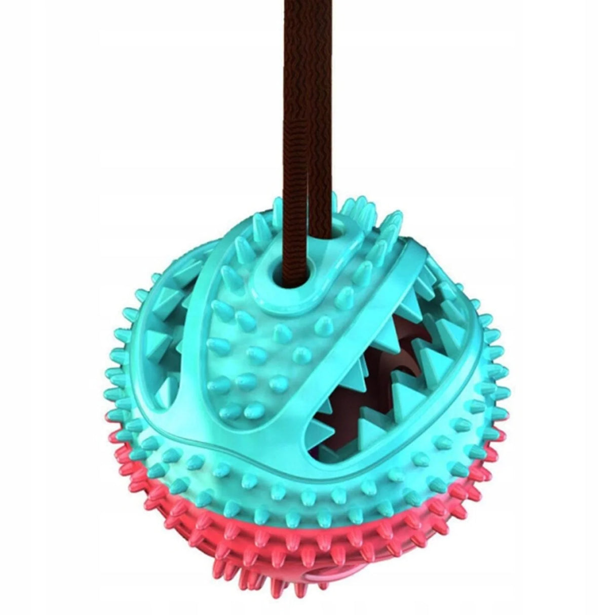 Interaktives Hundespielzeug mit Saugnapf