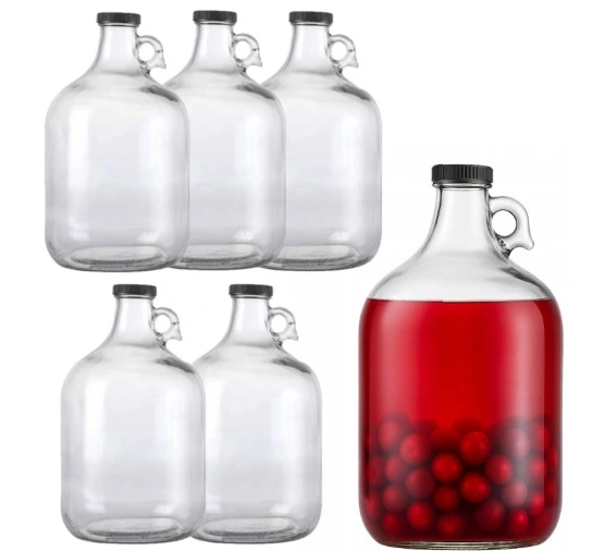 Glas Gąsior mit einer Kappe 3,57 l