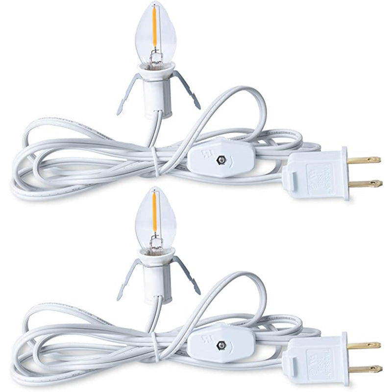 Lampe mit Kordel für Ornamente