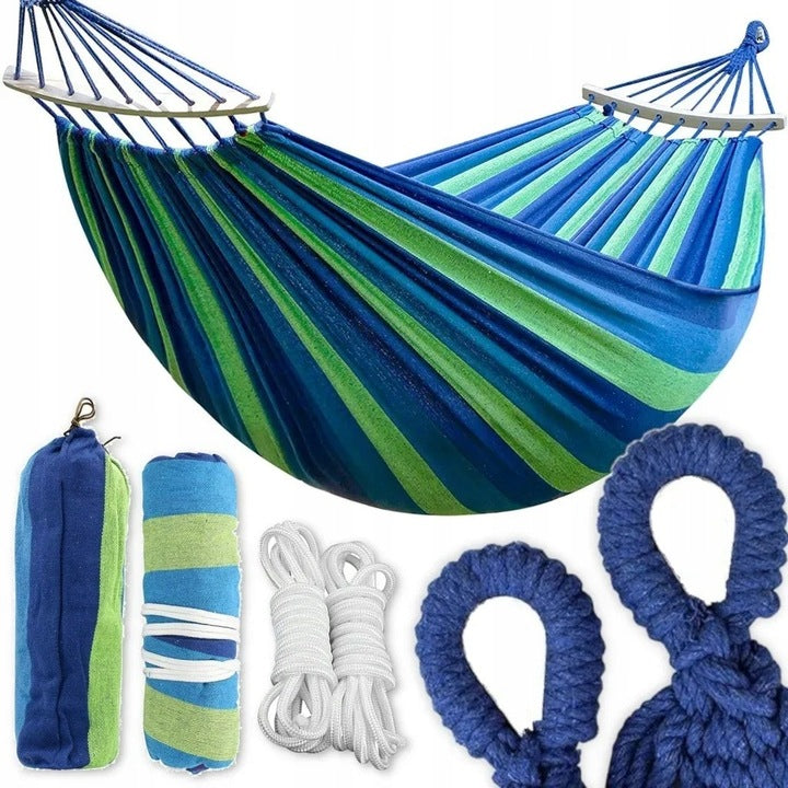Garten-Hängematte XXL Blau