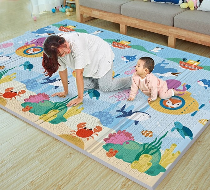 Faltbare XPE-Lernmatte 180×120 cm