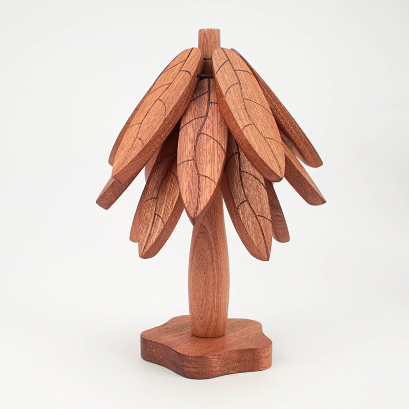 Topfuntersetzer aus Holz