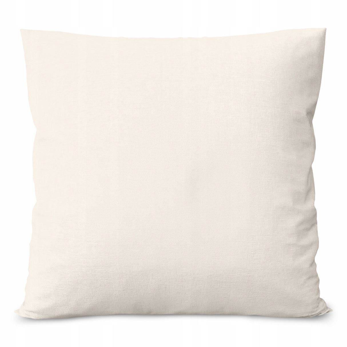 Dekoratives Baumwollkissen Ecru 40x40cm 220g