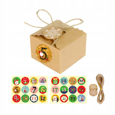 Adventskalender-Taschenset mit Zubehör