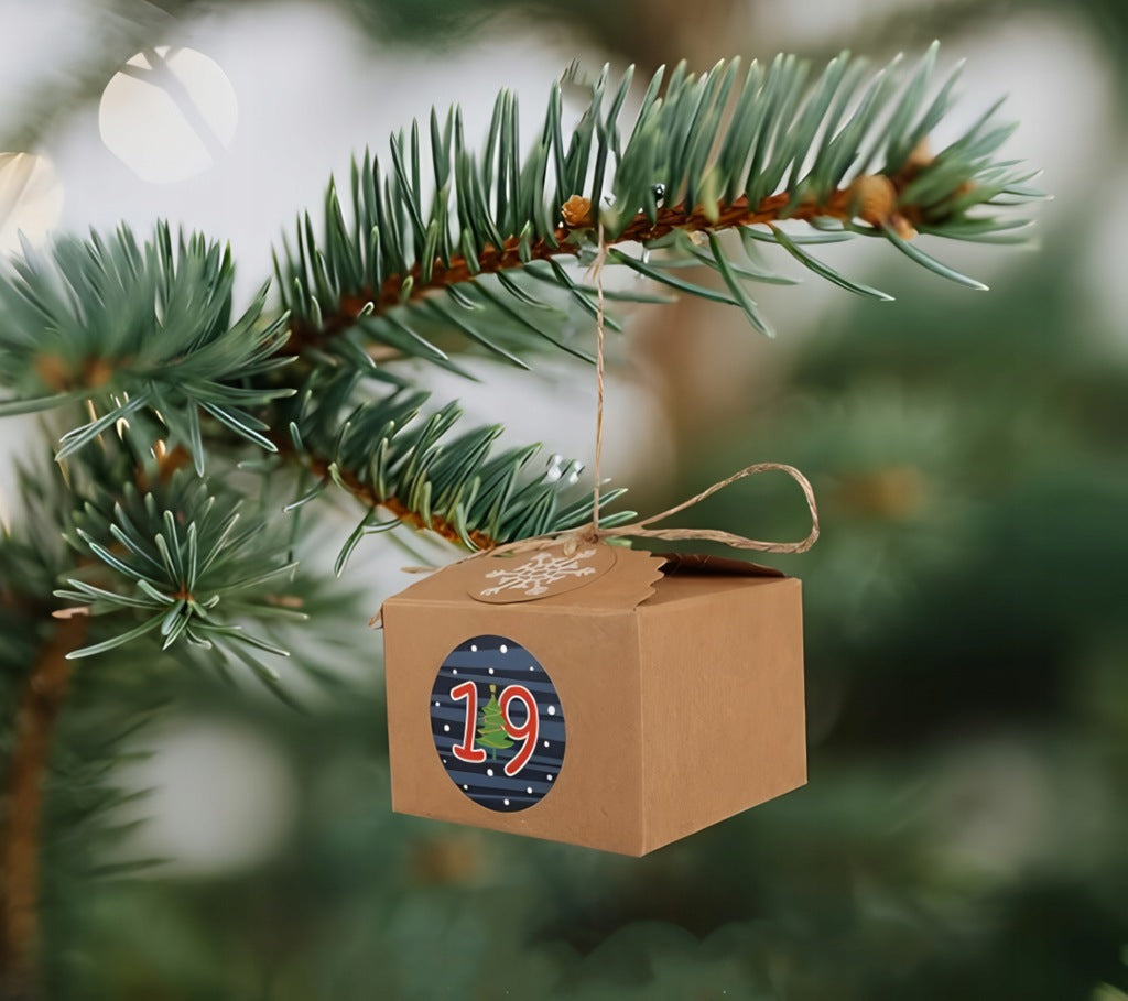 Adventskalender-Taschenset mit Zubehör