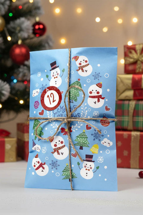 Adventskalender-Taschenset mit Zubehör