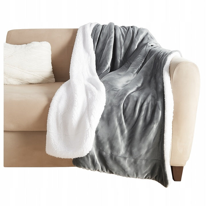 Doppelseitige Fleecedecke