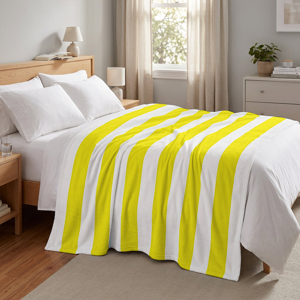Stranddecke 150x200 cm gestreift - Verschiedene Farben