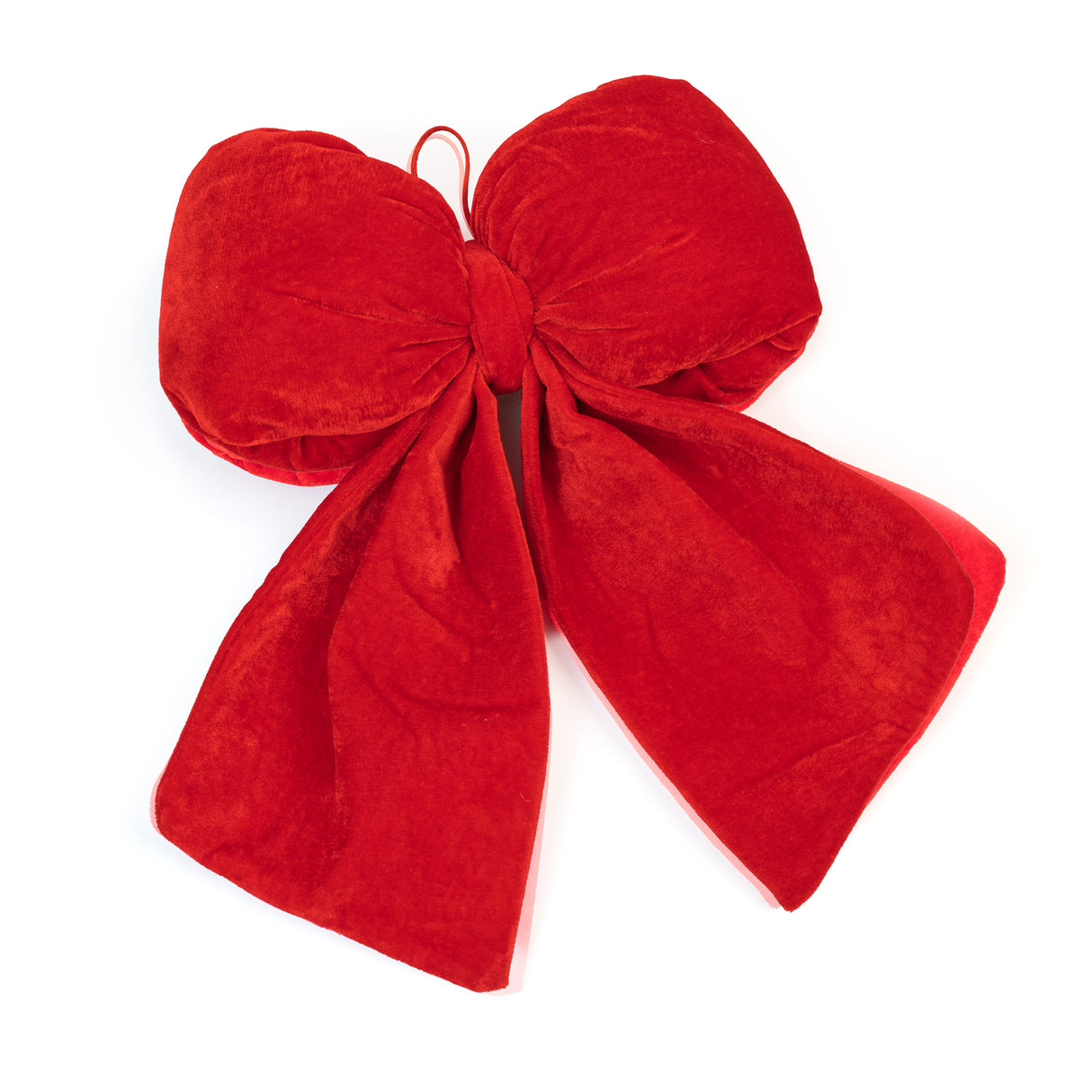 Rote Weihnachtsbaumschleife