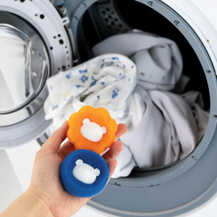 Waschbälle gegen Fusseln 2er-Set