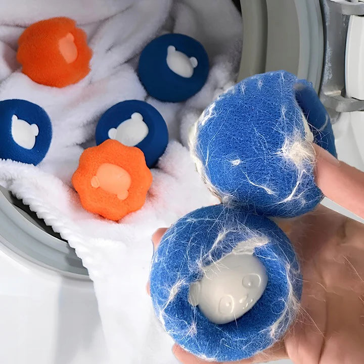 Waschbälle gegen Fusseln 2er-Set