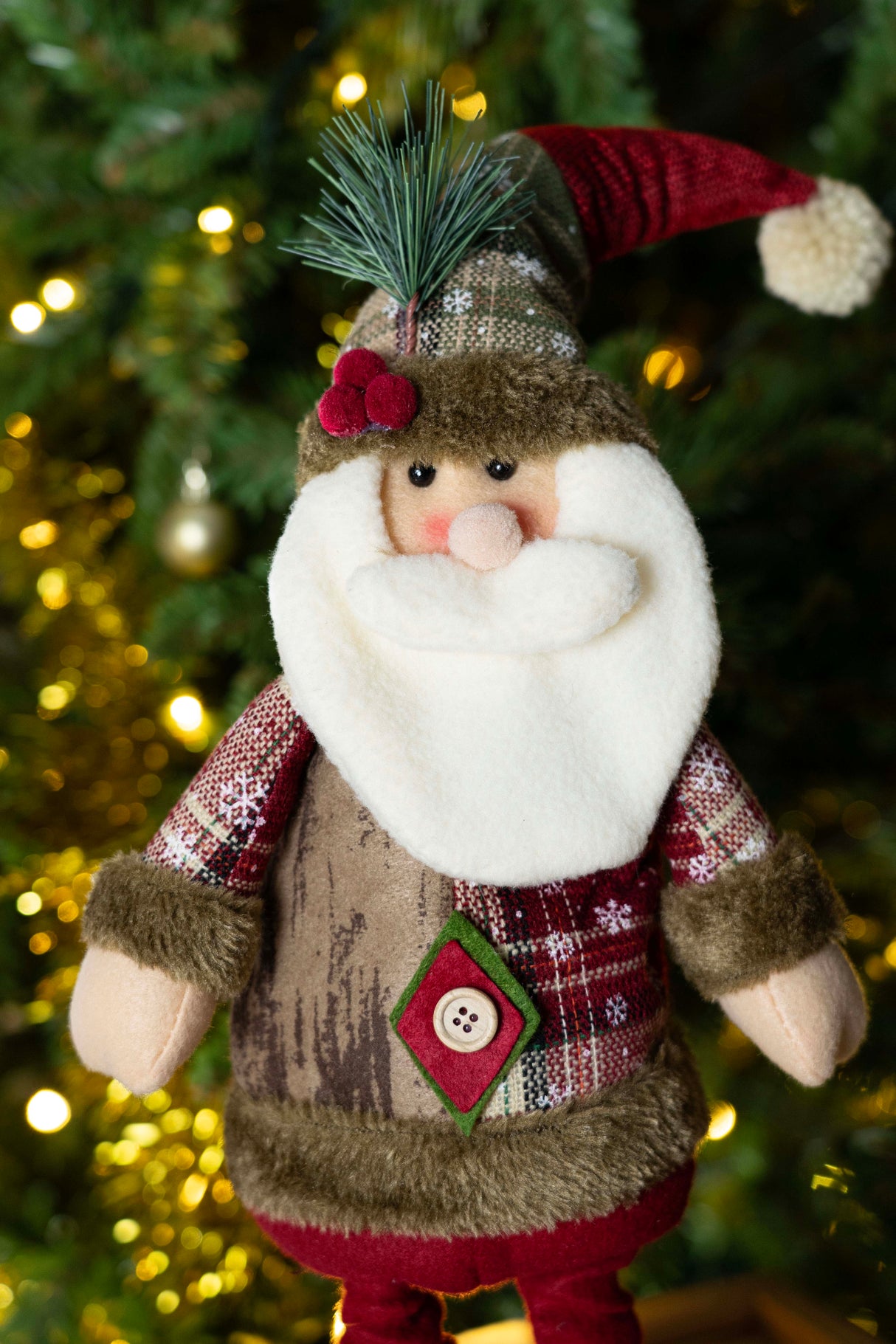 Weihnachtsmann - Dekofigur