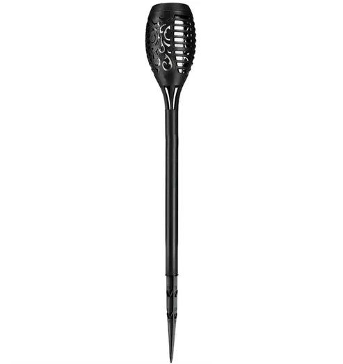 Gartenlichter Solar LED Schwarze mit Flammeneffekt 4 Stück