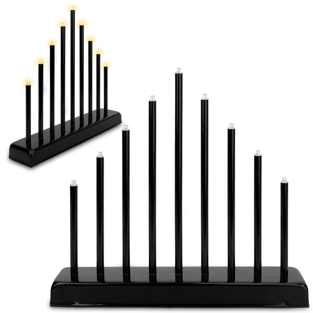 LED-Kerzenhalter für 9 Kerzen