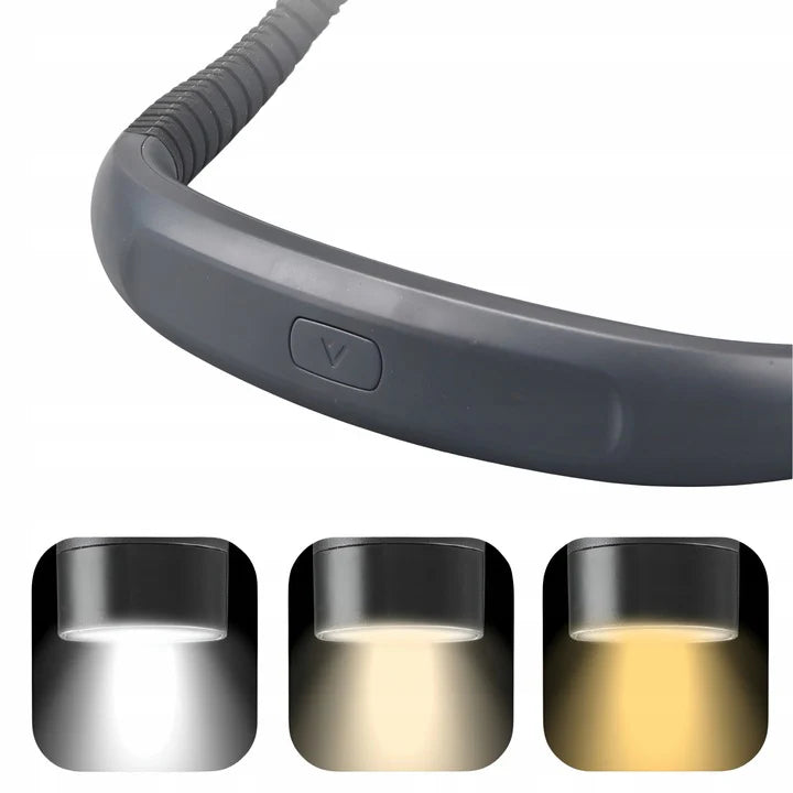 LED Nackenlampe flexibel wiederaufladbar