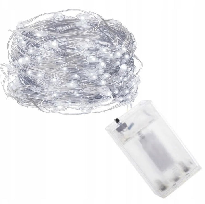 Weihnachtsbeleuchtung KALTLICHT 10m