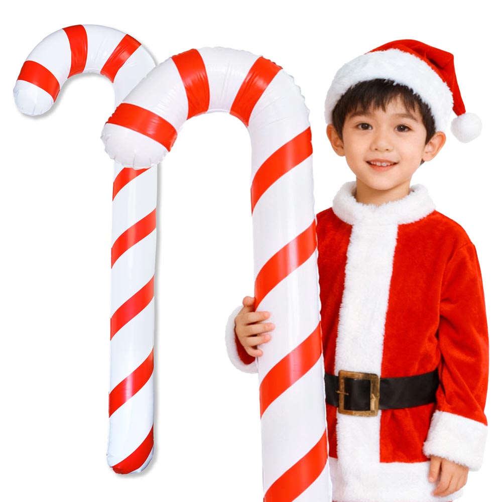 Aufblasbare Weihnachtsstöcke