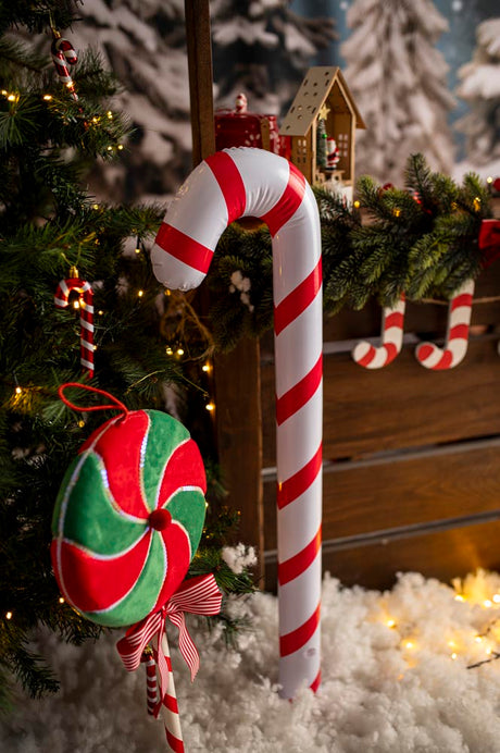 Aufblasbare Weihnachtsstöcke