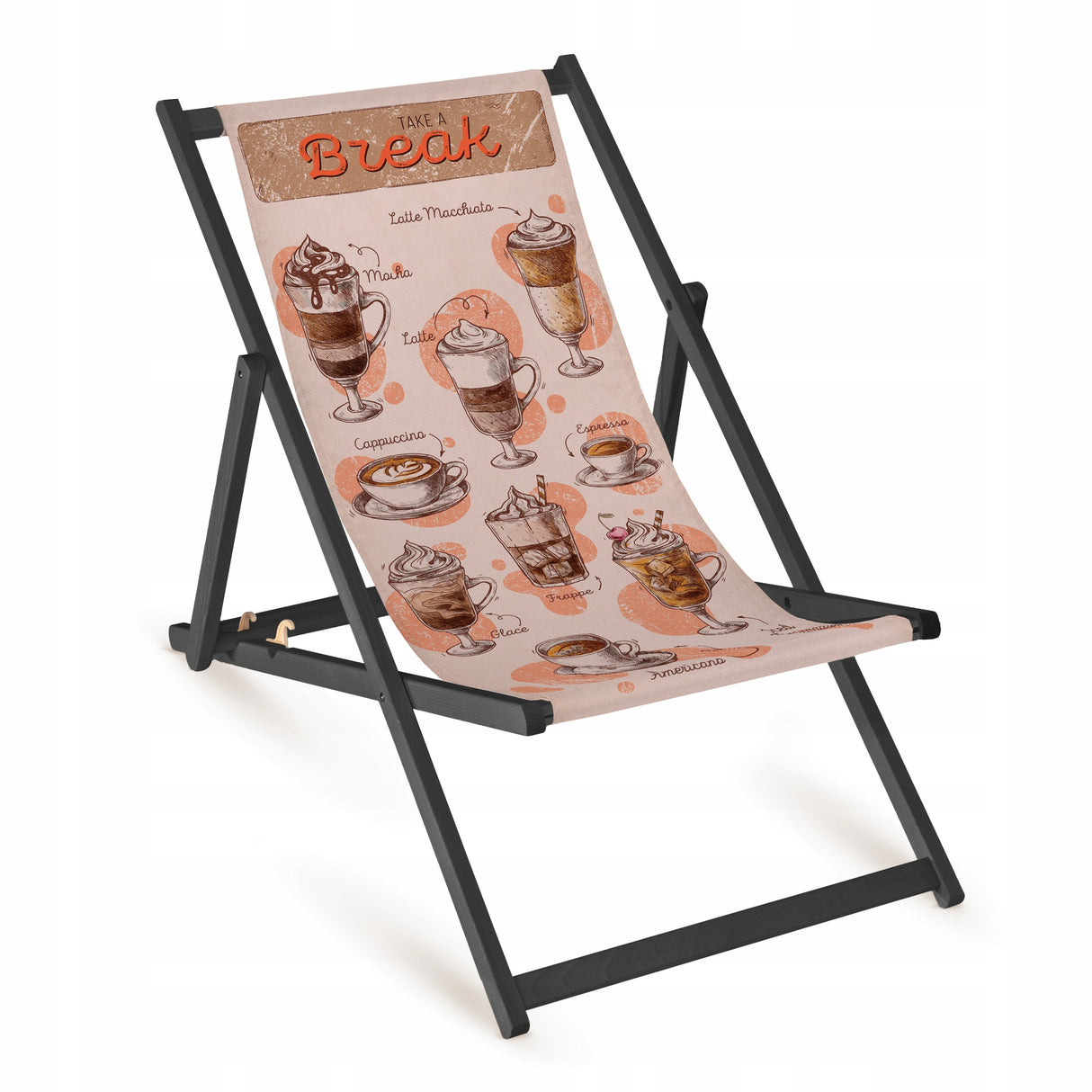 Holzliegestuhl Take a Break