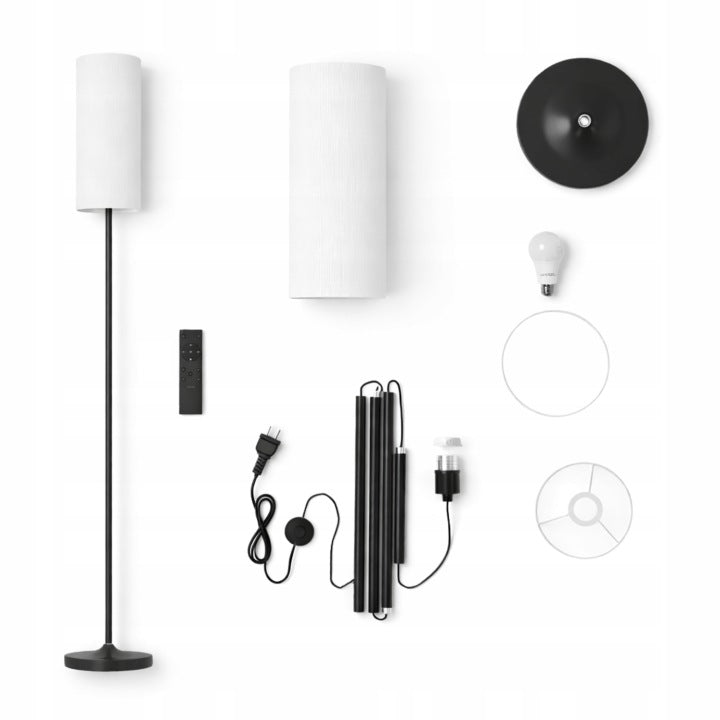 LED-Stehlampe mit Fernbedienung und Lichtregulierung