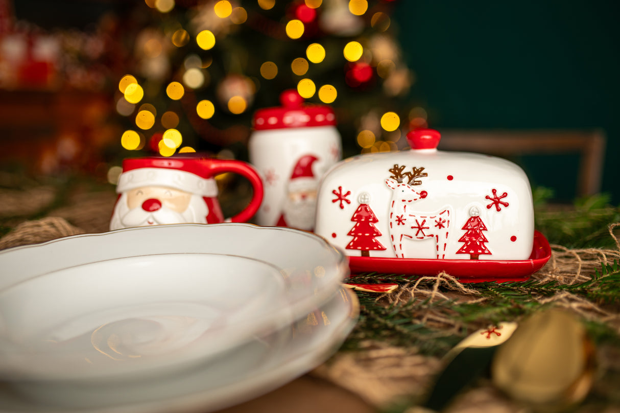 Weihnachtsbutterdose
