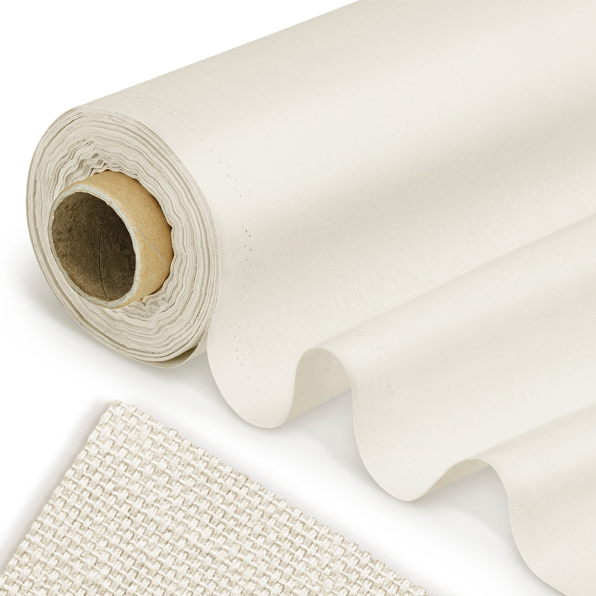 Baumwollstoff Ecru 220g/m2 1m