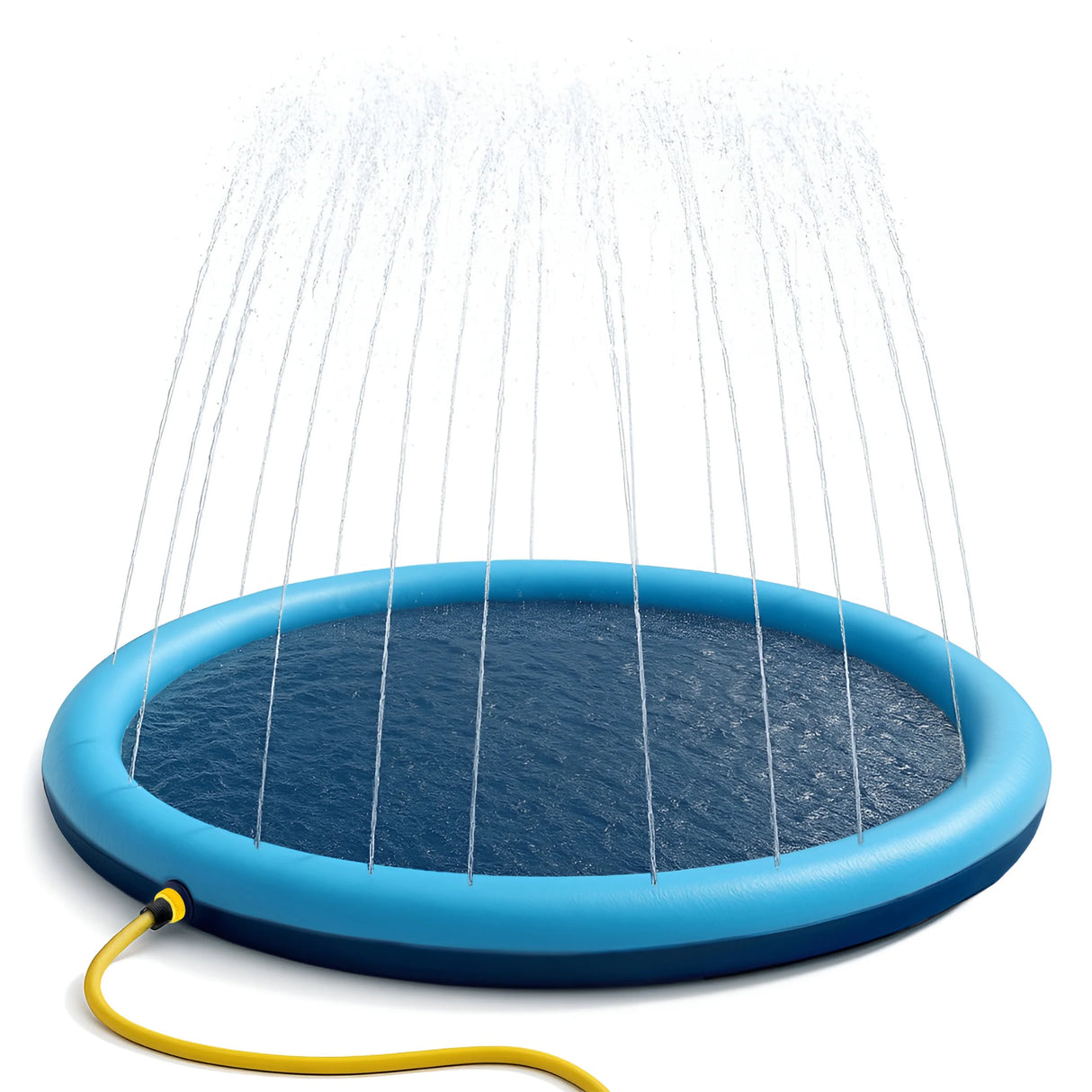 Garten Wasserspielmatte mit Sprinkler für Hunde und Kinder – 170 cm