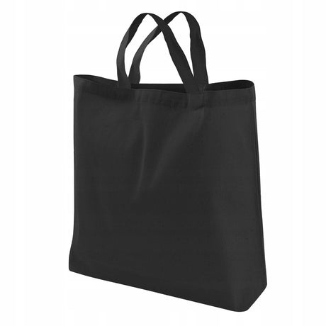 Baumwolltasche 440x100x440 mm Schwarz 220 g Griff: 35 cm