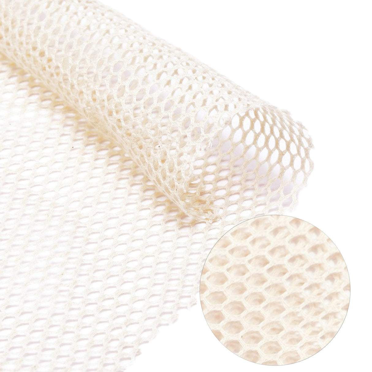 Baumwoll-Netzgewebe ecru 220g/m2 1m