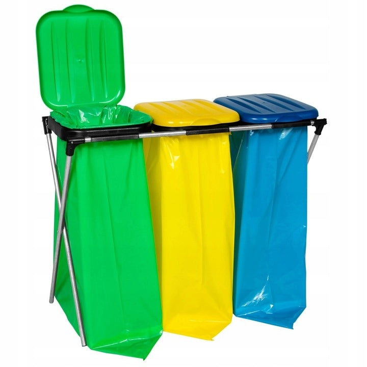 Blaue Müllsäcke zur Papiertrennung 120L Paclan