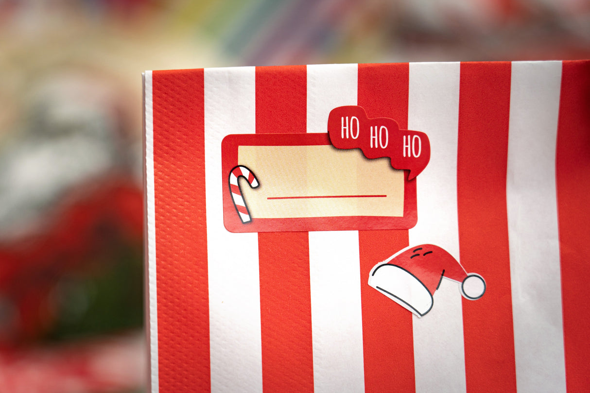 Weihnachtsdeko-Aufkleber 10er Set.