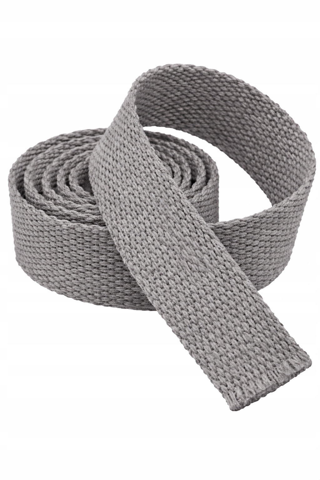 Baumwollband 30 mm Grau