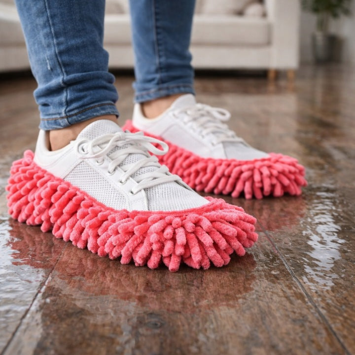Überziehschuhe zur Reinigung aus Mikrofaser
