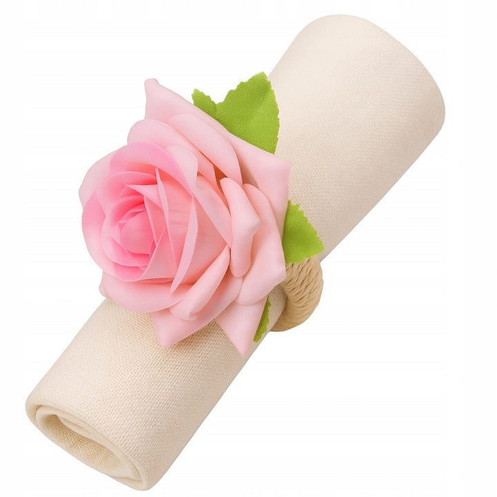 Dekorative Blumen-Eheringe