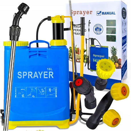 Druckspritze Gartenspritze – Rückenspritze, manuell, 16 L