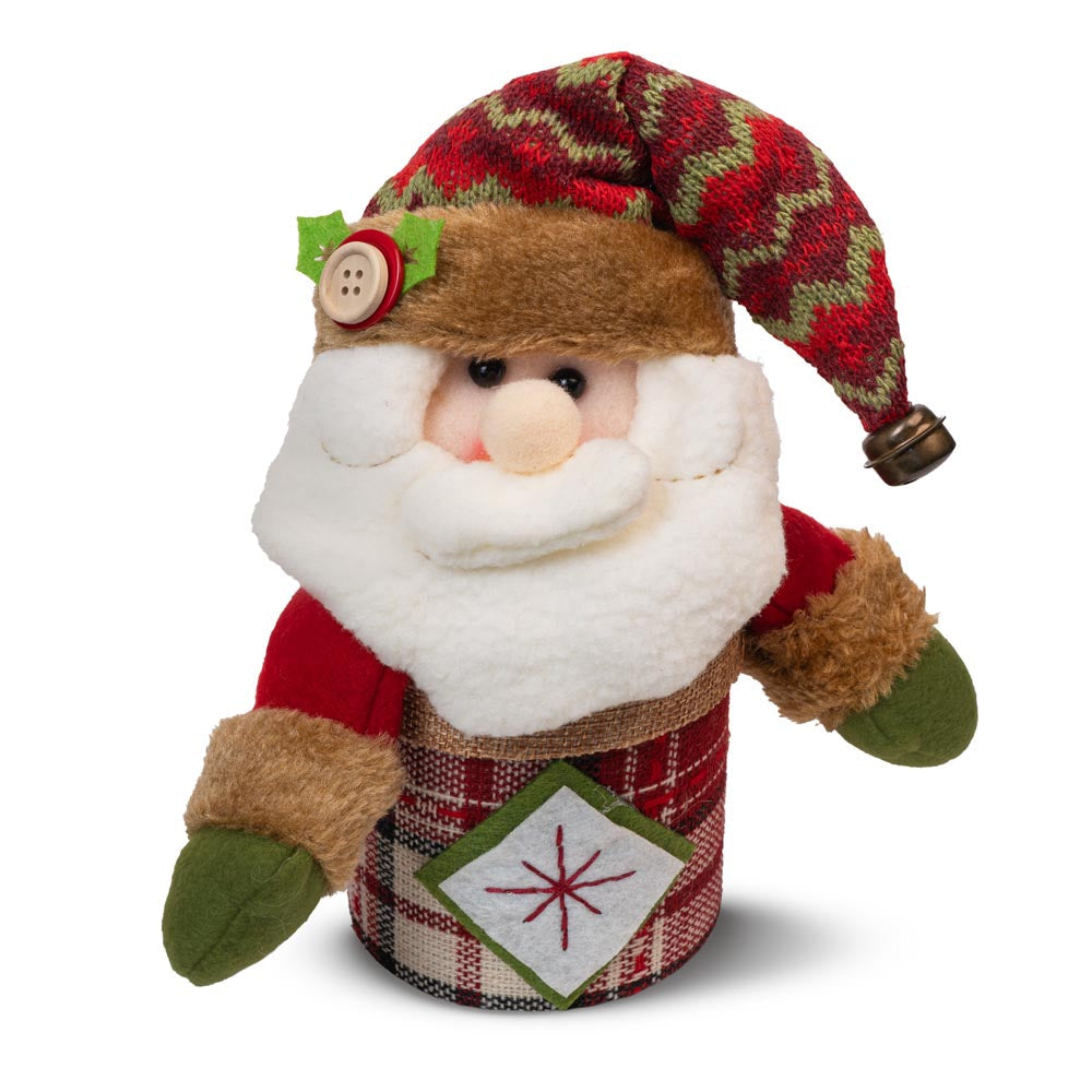 Weihnachtsverpackung Weihnachtsmann Maskottchen