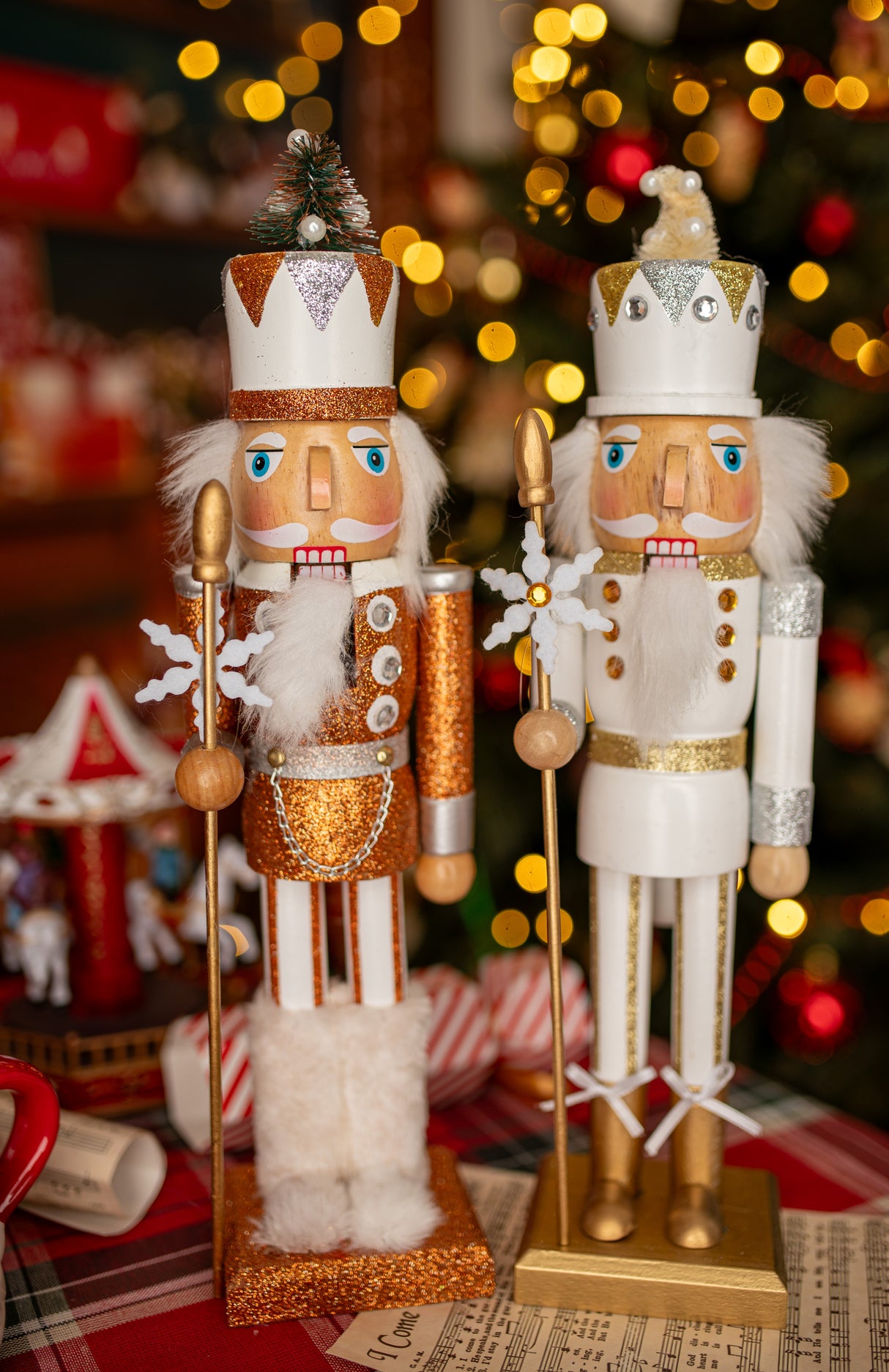 Weihnachts-Nussknackerfiguren