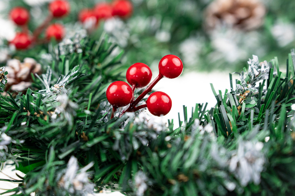 Dekorativer Türkranz Weihnachtslied