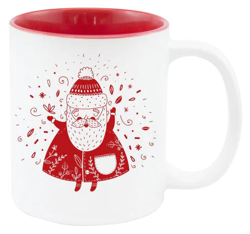 Weihnachtstasse - Roter Weihnachtsmann