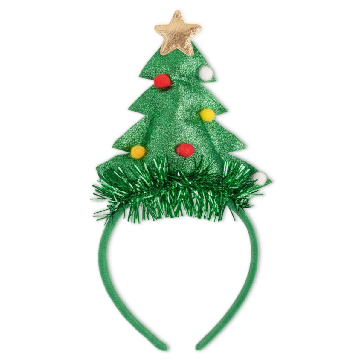 Weihnachtsbaum-Stirnband