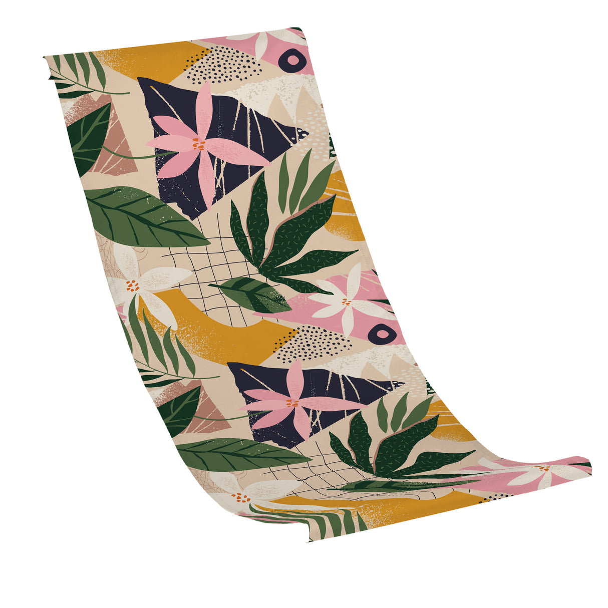 Liegestuhlbezug FLORAL COLLAGE
