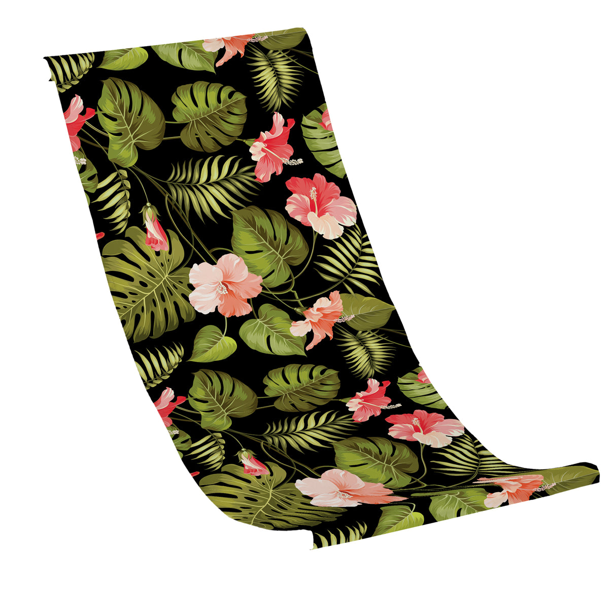 Liegestuhlbezug ROTE BLUMEN