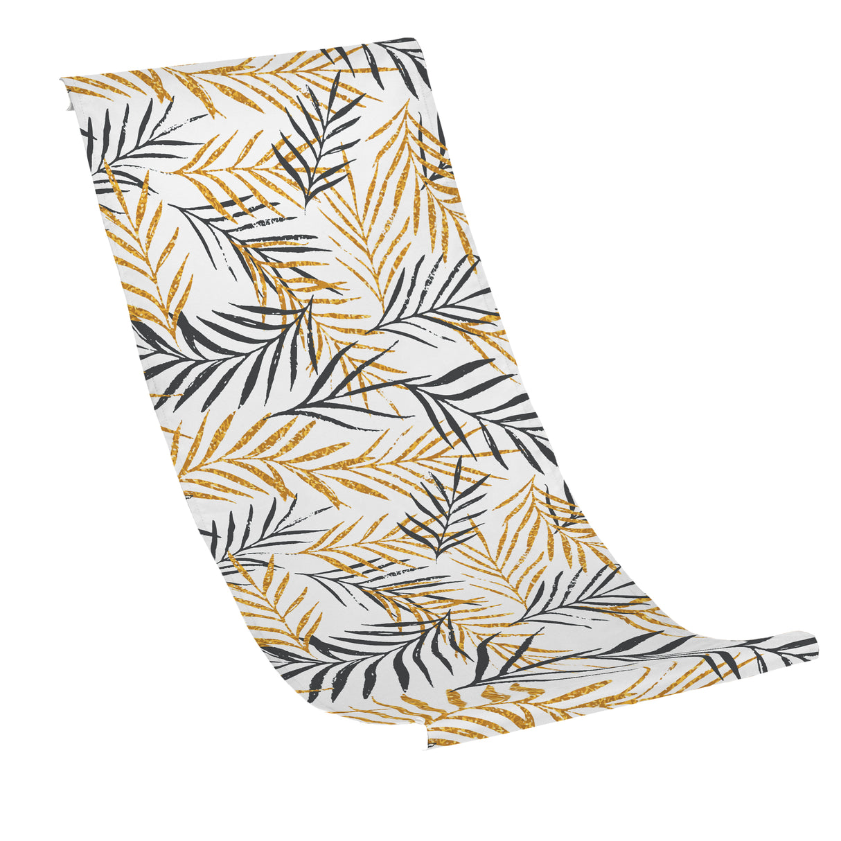 Liegestuhlbezug GOLDGRAUE BLÄTTER