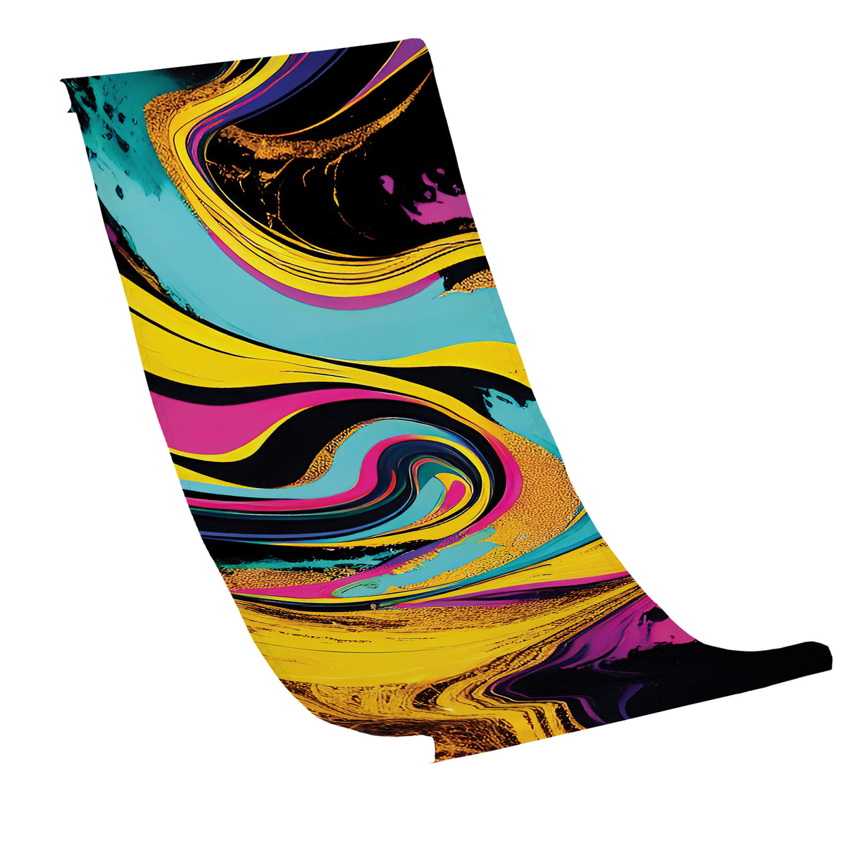 Liegestuhlbezug FLIEßENDE FARBEN