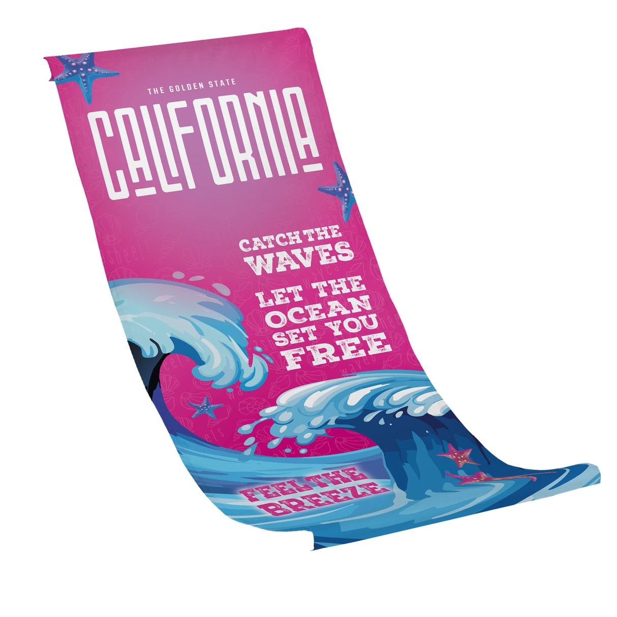 Liegestuhlbezug CALIFORNIA WAVES