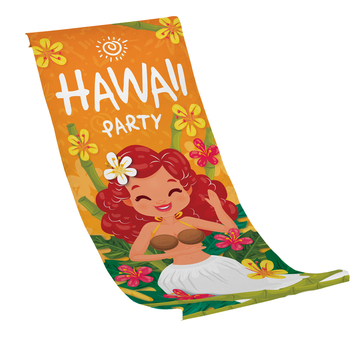 Liegestuhlbezug HAWAII PARTY