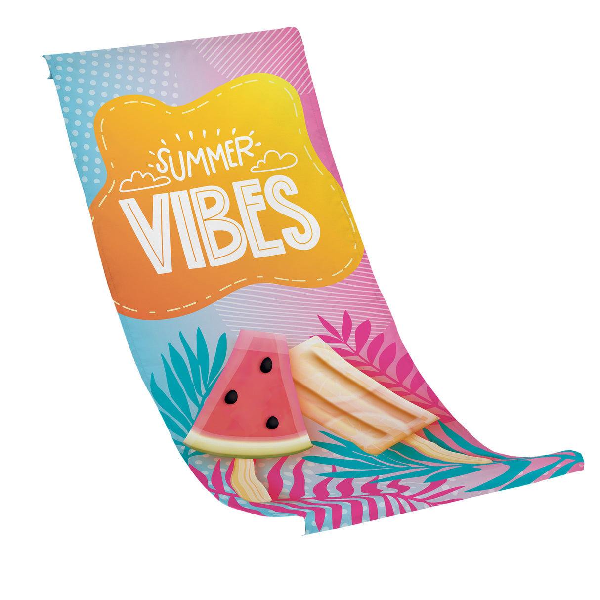 Liegestuhlbezug SUMMER VIBES ICE CREAM