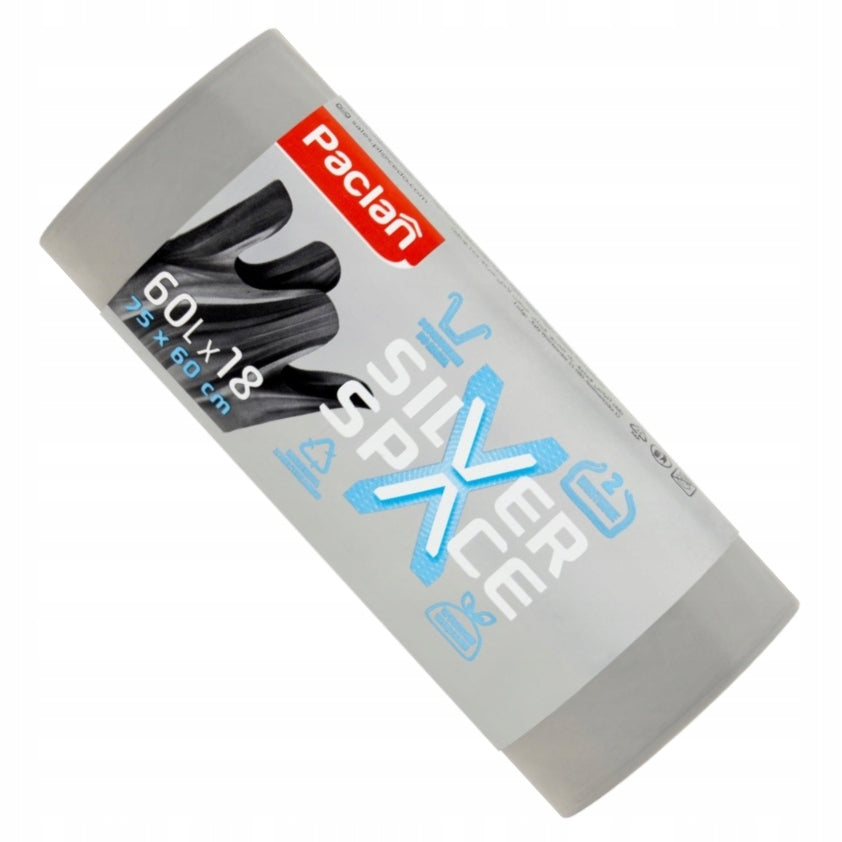 Silver Space Müllbeutel 60L Paclan