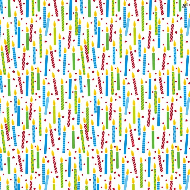 Geschenkpapier 50x70 cm, gemischte Muster