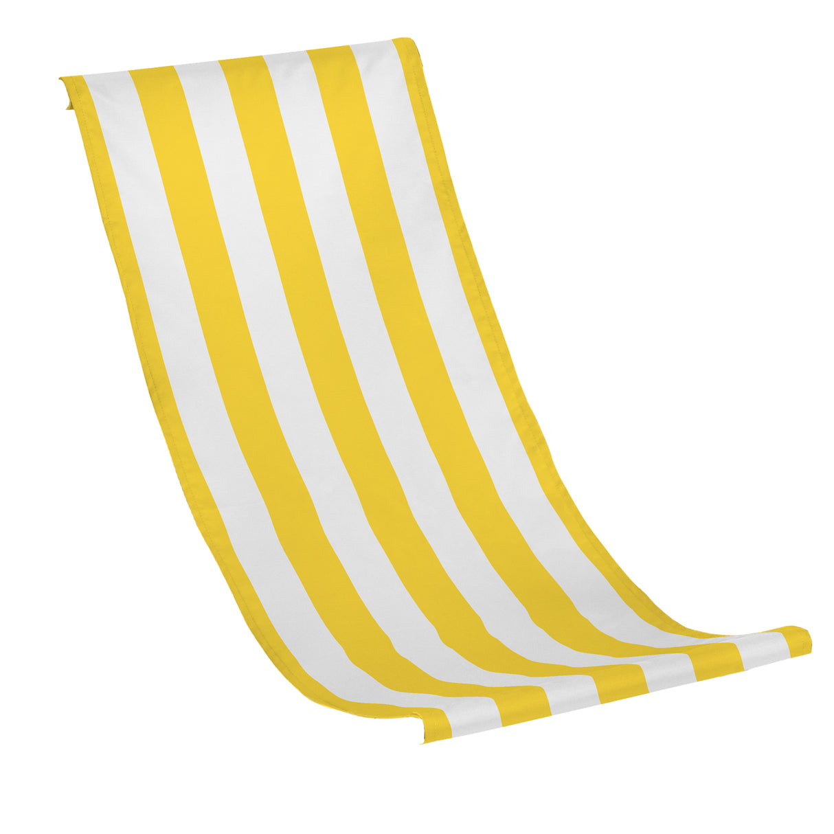 Liegestuhlbezug Streifen Gelb